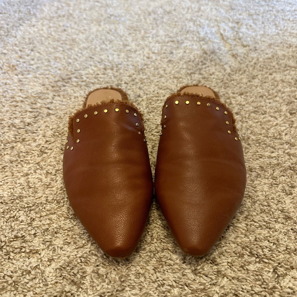 NY&CO Brown Mules